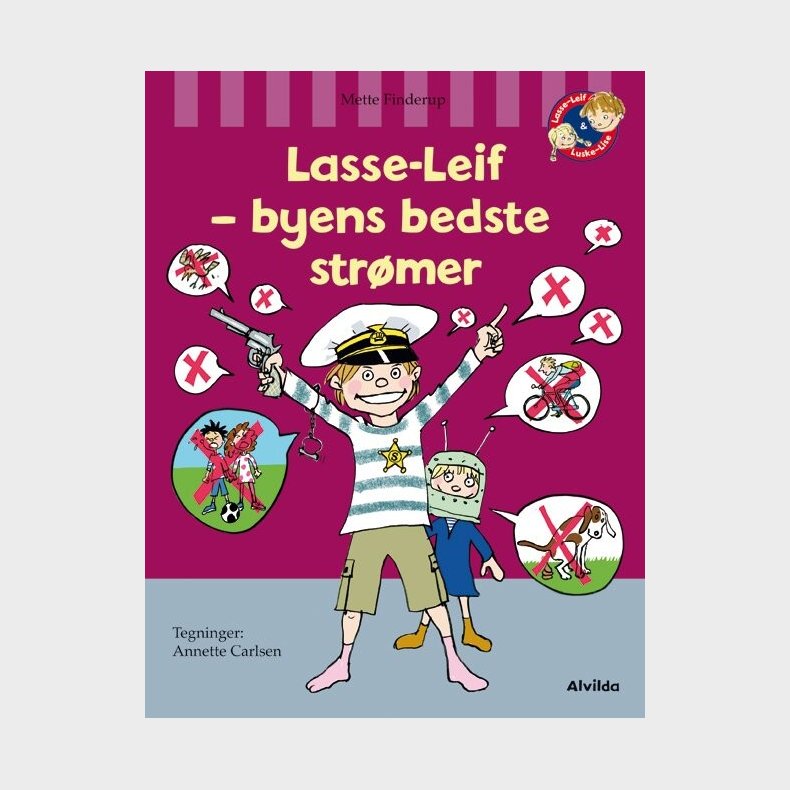 Lasse-leif - Byens Bedste Str�mer - Mette Finderup - Bog