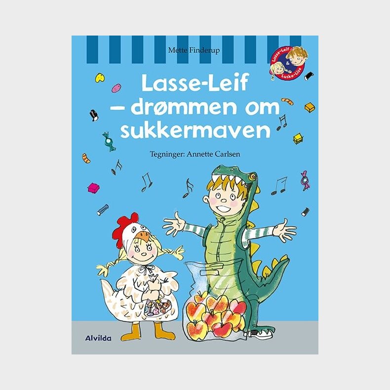Lasse-leif - Dr�mmen Om Sukkermaven - Mette Finderup - Bog