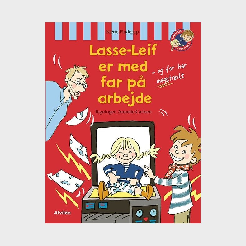 Lasse-leif Er Med Far P� Arbejde - Mette Finderup - Bog