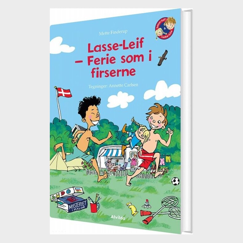 Lasse-leif - Ferie Som I Firserne - Mette Finderup - Bog