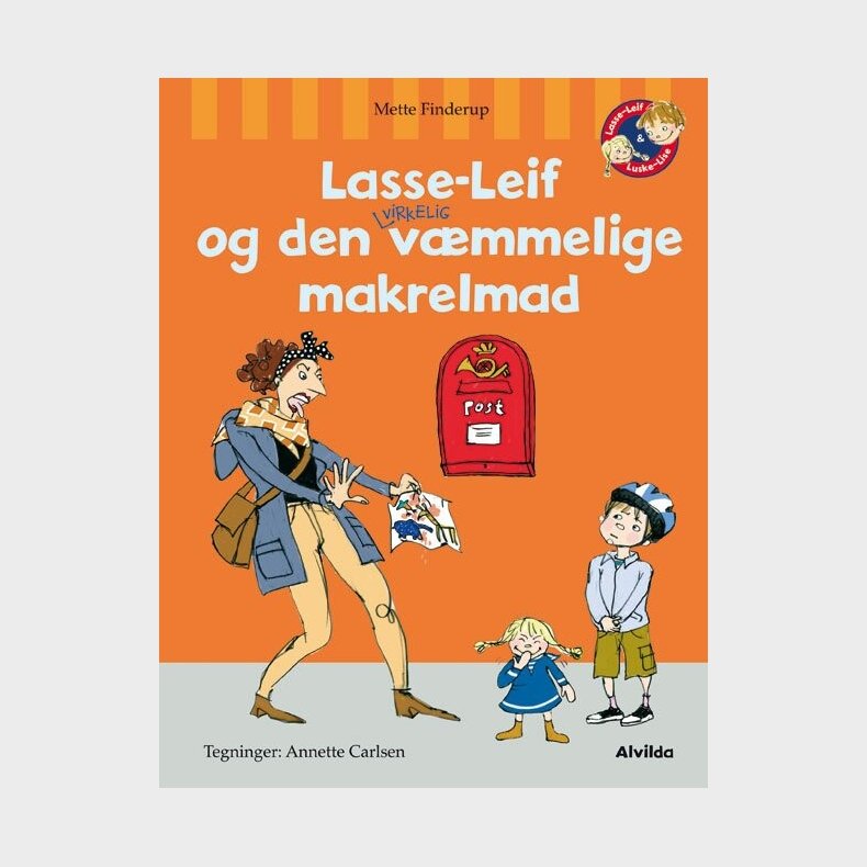 Lasse-leif Og Den Virkelig V�mmelige Makrelmad - Mette Finderup - Bog