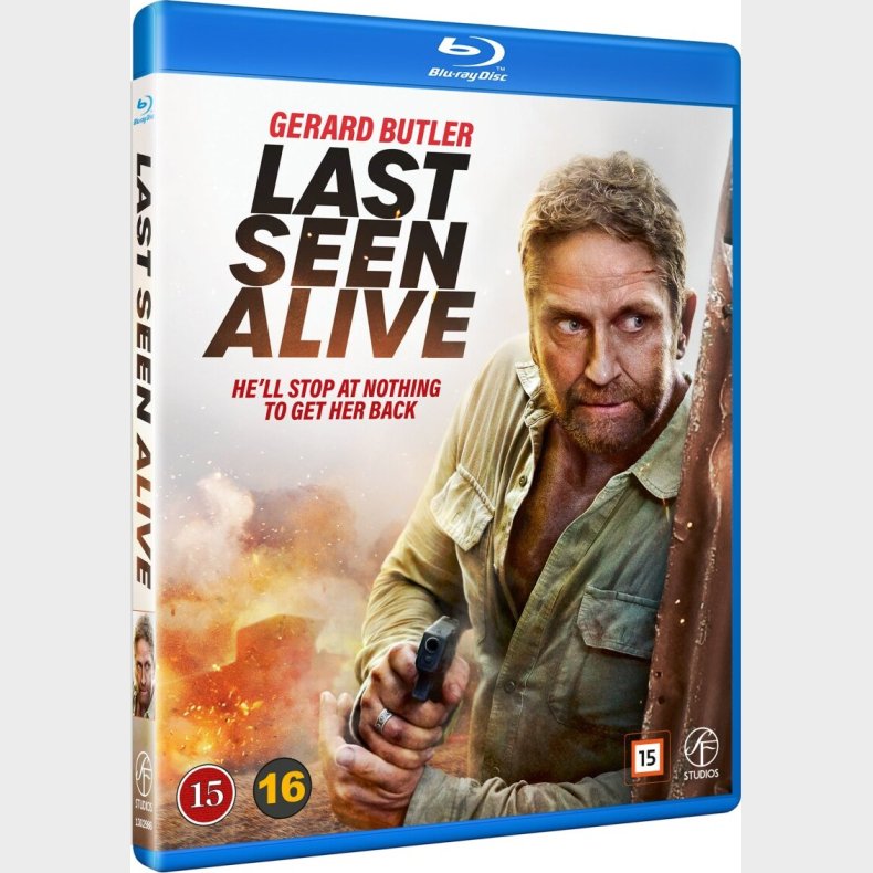 Last Seen Alive - Blu-Ray