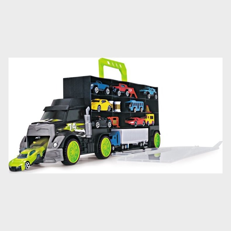 Leget�js Lastbil Med Sm� Biler - Med H�ndtag