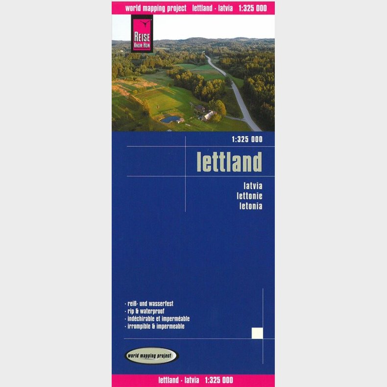 Latvia - Reise Know-how - English book