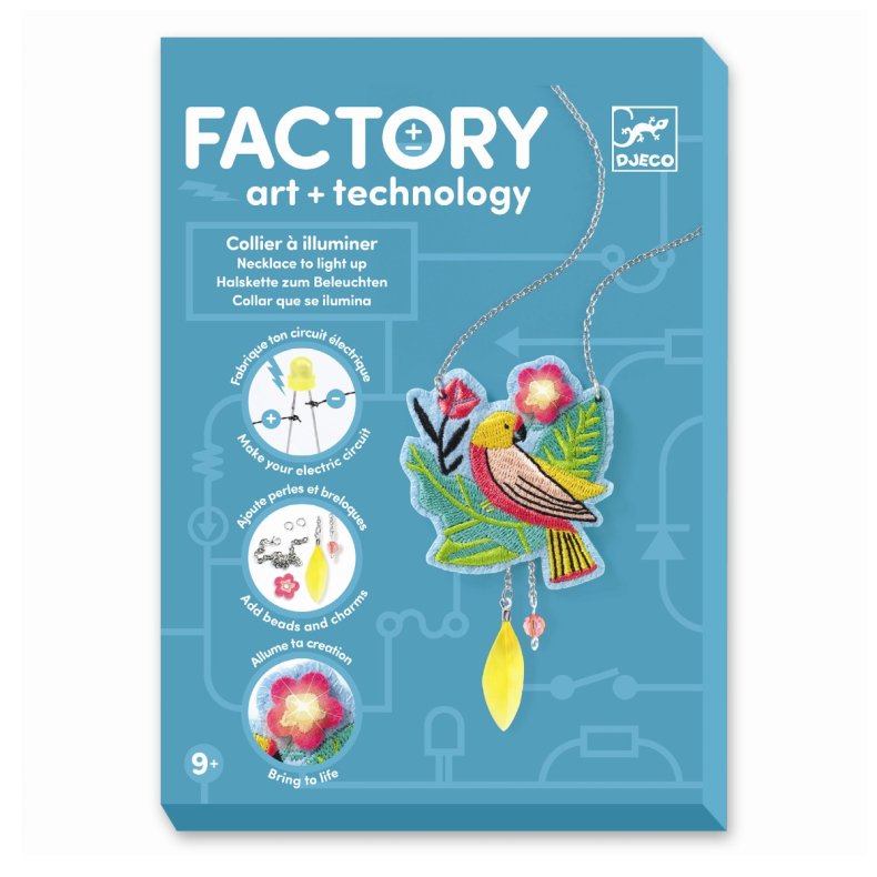 Lav en halsk�de, der lyser op