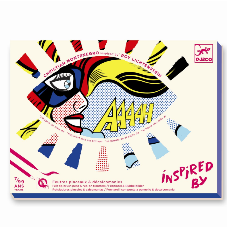 Lav kunst som Roy Lichtenstein (overf�ring)