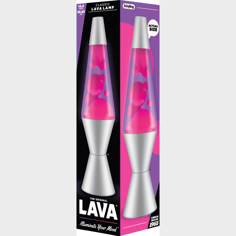 Lavazza - Lava� Lampe - Pink/lila - 37cm