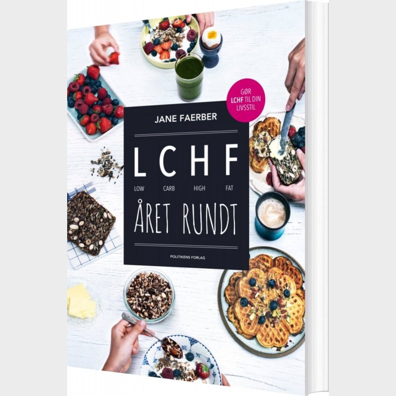 Lchf �ret Rundt - Jane Faerber - Bog