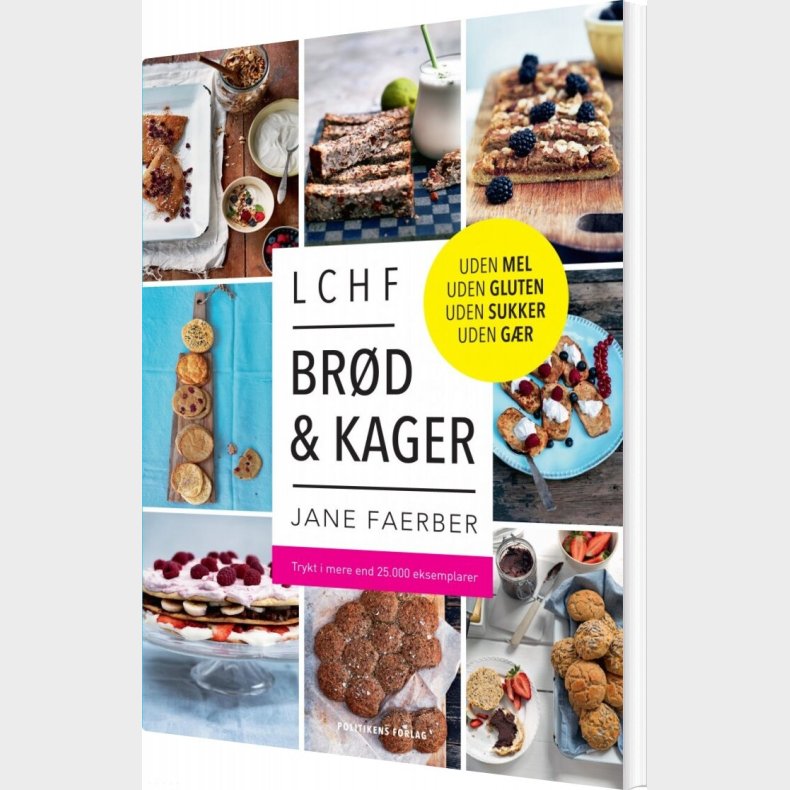 Lchf - Brd Og Kager - Jane Faerber - Bog