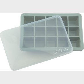 Le Toft - Fryseboks Babymad - Grn - 15 Rum, Hver Op Til 20 Ml