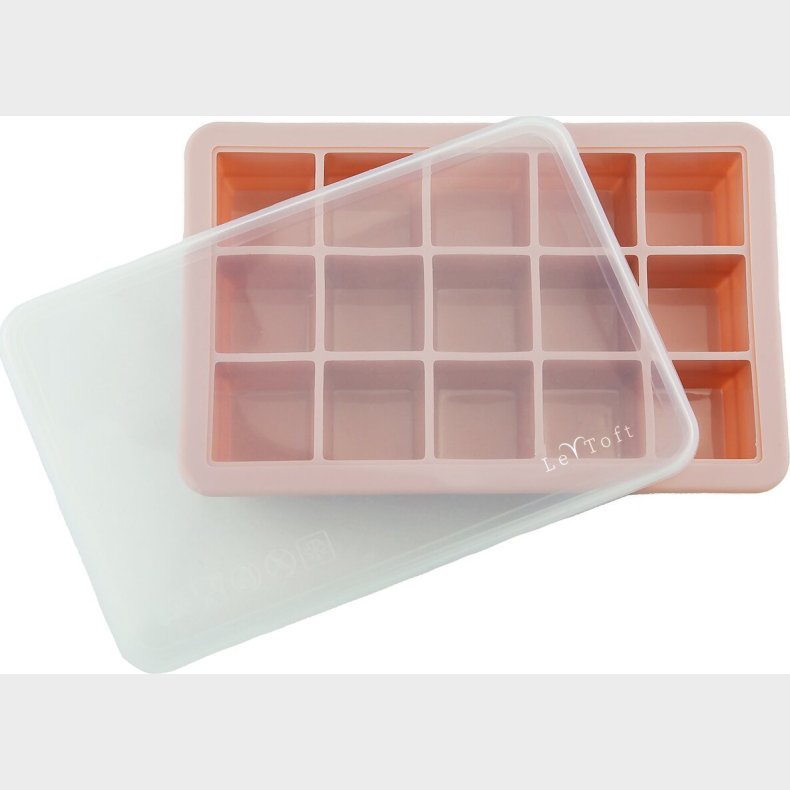 Le Toft - Fryseboks Babymad - Smokey Rose - 15 Rum, Hver Op Til 20 Ml