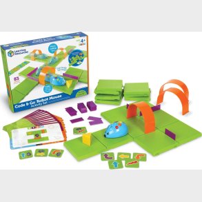 Learning Resources - Code & Go Aktivitetsst M. Programmerbar Robotmus - (lsp2831-sca)