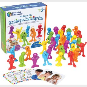 Learning Resources - Lr Om Flelser Og Kropssprog - Aktivitetsst M. Figurer