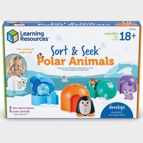 Learning Resources - Lr Om Tal Og Farver - Aktivitetsst M. Polardyr