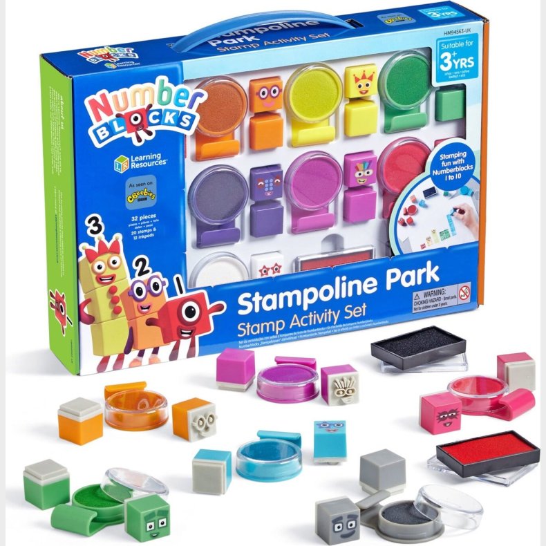 Learning Resources - Numberblocks - Aktivitetsst M. Stempler