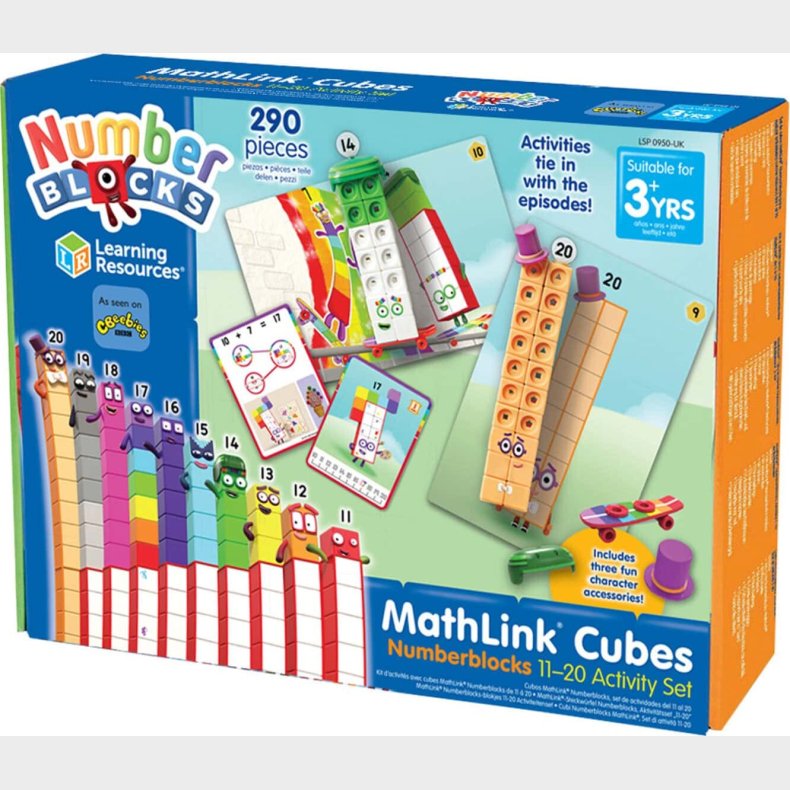 Learning Resources - Numberblocks - Aktivitetsst M. Tallene Fra 11-20