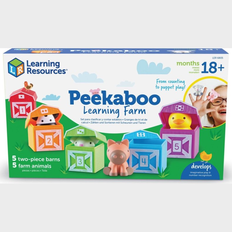 Learning Resources - Peekaboo Learning Farm (lsp6805-sca)
