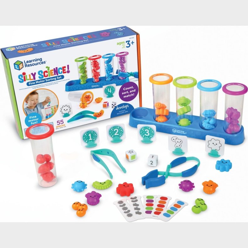 Learning Resources - Silly Science Sorteringss�t Til Finmotorik