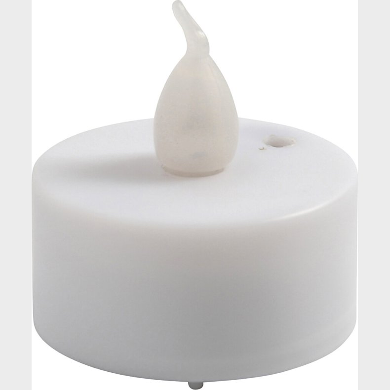 Led Fyrfadslys - H 35 Mm -  38 Mm - 6 Stk.