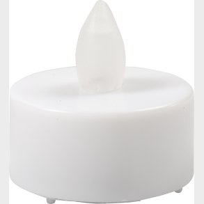 Led Fyrfadslys - H 35 Mm -  38 Mm - Hvid - 24 Stk.