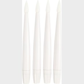 Led Juletrslys - H 15,5 Cm -  14 Mm - 4 Stk.