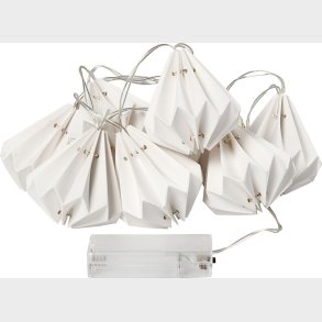 Led Lyskde Med Lampeskrme  - H 80 Mm - L 100 Cm -  65 Mm - Hvid - 1 Stk.