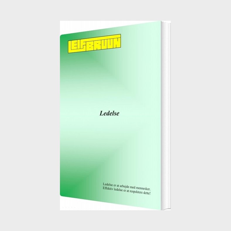Ledelse - Leif Bruun - Bog