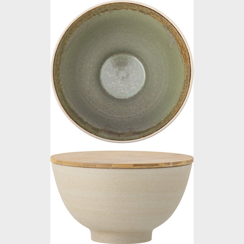 Bloomingville - Lee Skl Med Lg - Natur - Stentj -  25 Cm