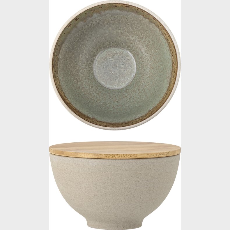 Bloomingville - Lee Skl Med Lg - Natur - Stentj -  19,5 Cm