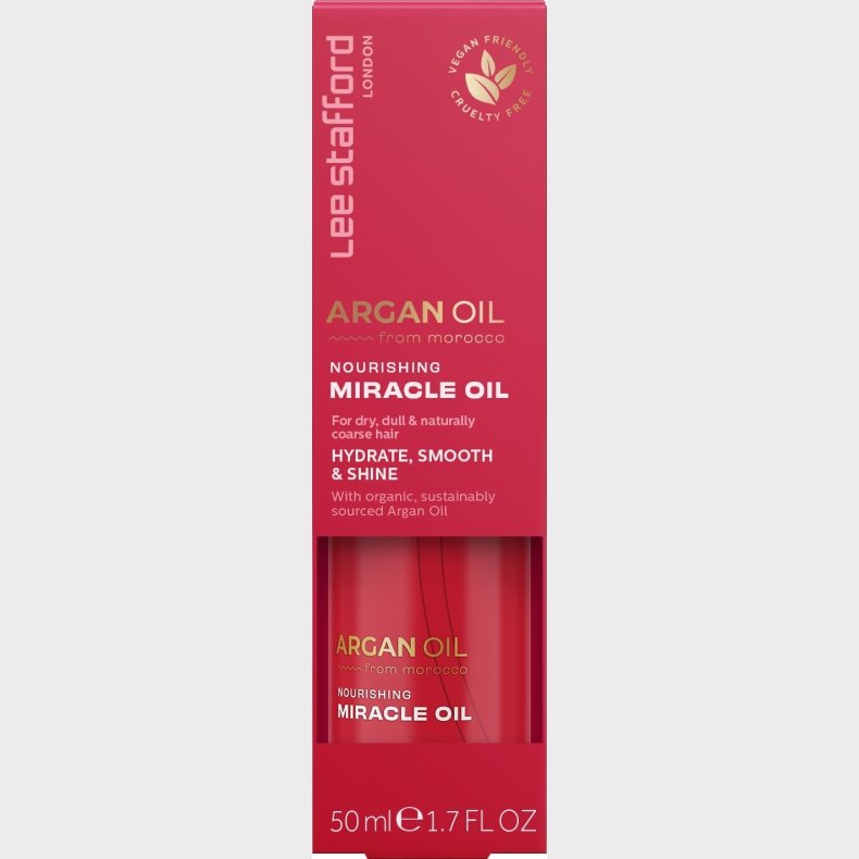 Lee Stafford - Argan Oil Nourishing Miracle Oil - 50 Ml