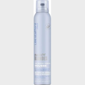 Lee Stafford - Bleach Blondes Ice White Toning Mousse - 200 Ml