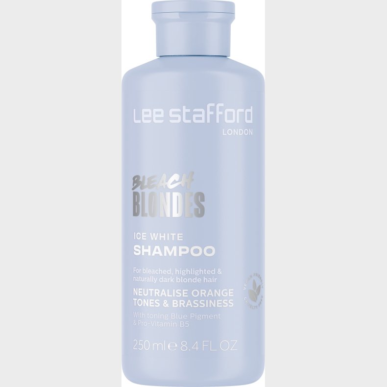 Lee Stafford - Bleach Blondes Ice White Toning Shampoo - 250 Ml