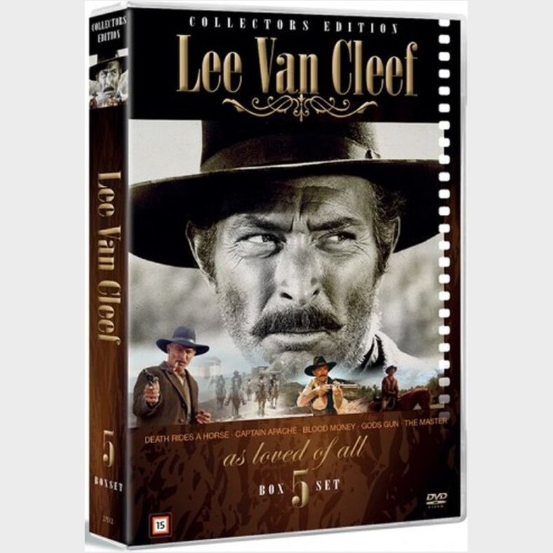 The Masters // Blood Money // Death Rides A Horse // Captain Apache // Gods Gun - DVD - Film