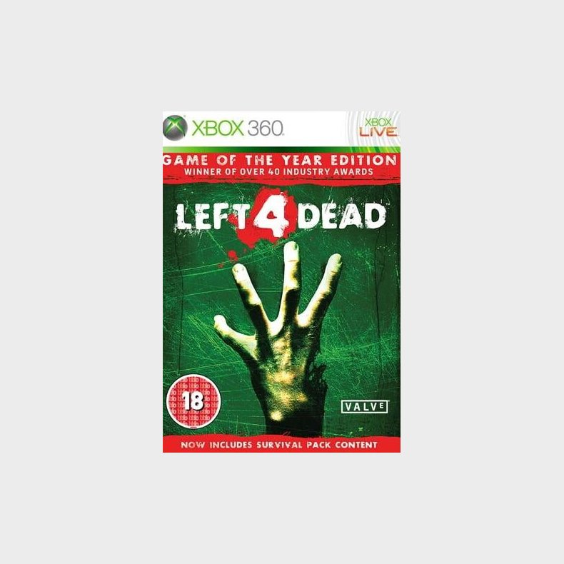 Left 4 Dead (left For Dead) Game Of The Year Edition (import) - Xbox 360