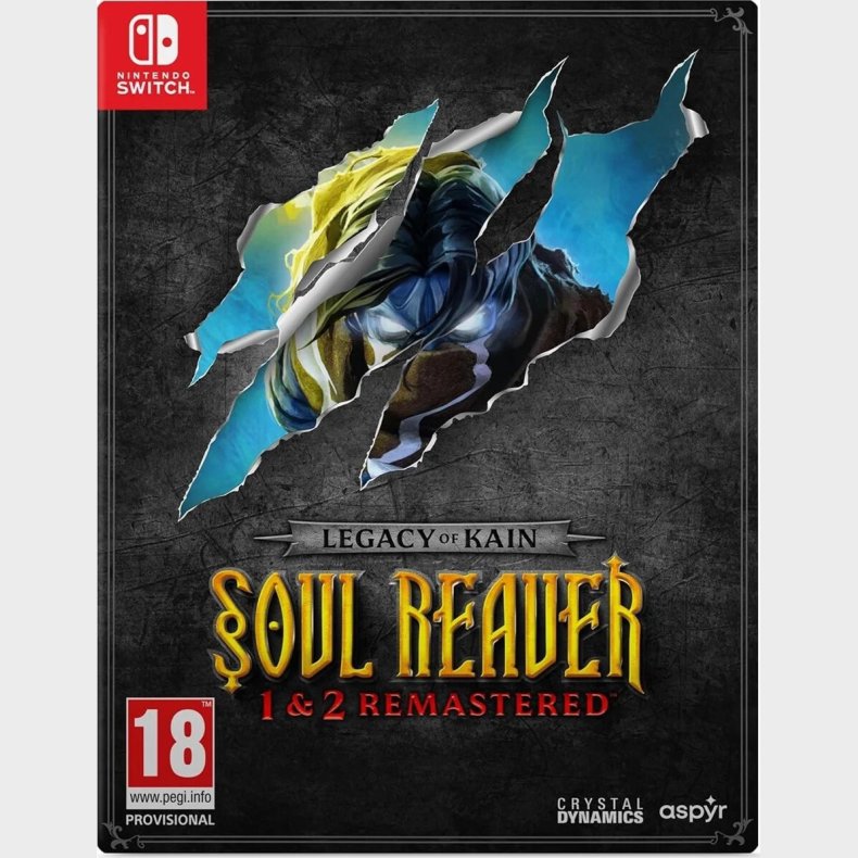 Legacy Of Kain Soul Reaver 1&2 Remastered (deluxe Edition) - Nintendo Switch