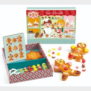 Djeco | Legemad - Byg en kagemand, Oscar & Cannelle