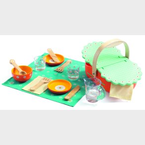 Djeco | Picnickurv m. 15 dele