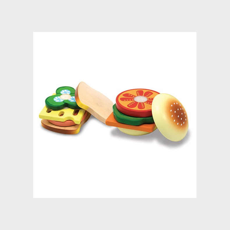 Melissa & Doug | Legemad - Sandwich bar