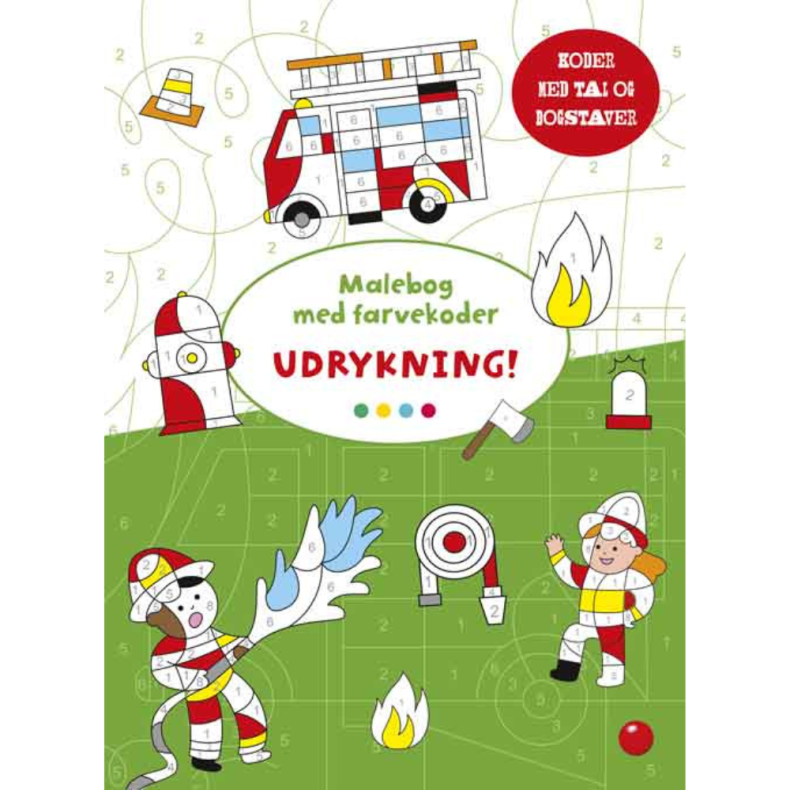 Forlaget Bolden | Malebog med farvekoder - Udrykning