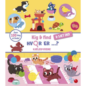 Forlaget Bolden | Kig & find - Hvor er kledyrene?