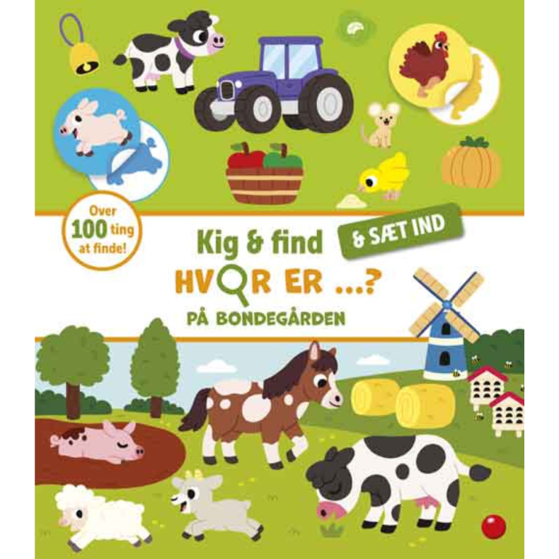 Forlaget Bolden | Kig & find - P bondegrden