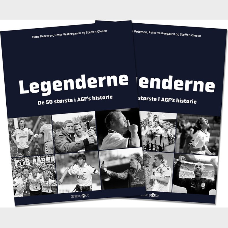 Legenderne 1-2 - De 50 St�rste I Agf's Historie De 50 St�rste I Agf's Historie - Peter Vestergaard - Bog