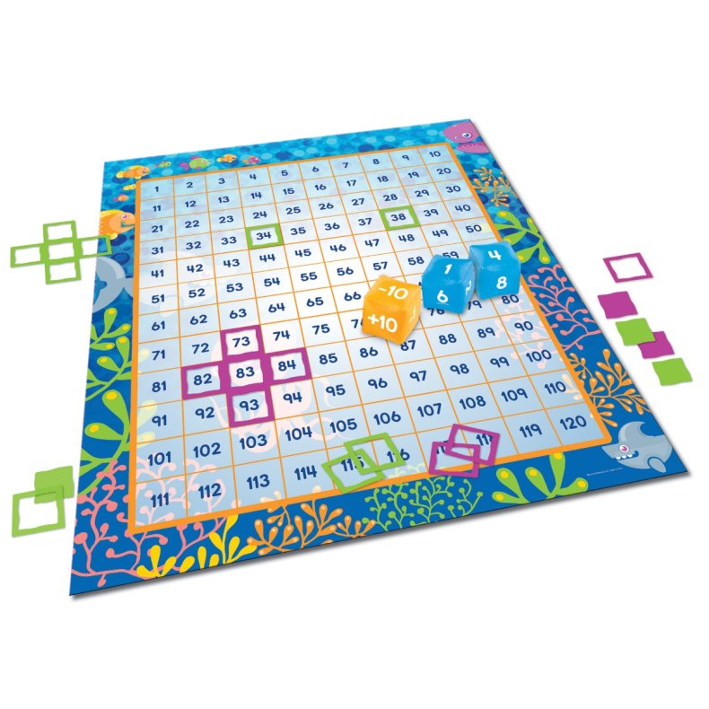 Learning Resources | Legetppe 120 x 140 cm - Lr matematik