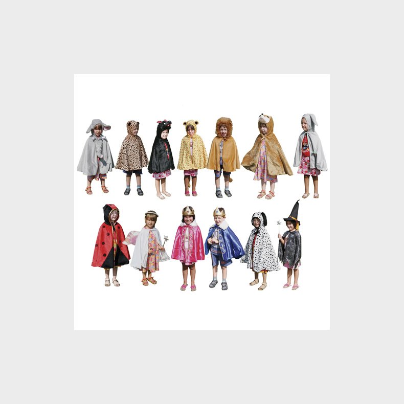 Edushape | Udkldningskapper - Eventyrdragter, 13 stk