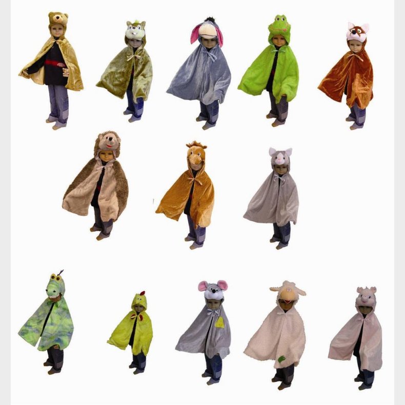 Edushape | Udkldningskapper - Dyr, 13 stk