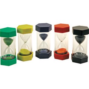 Edushape | Timeglas - 5 stk.