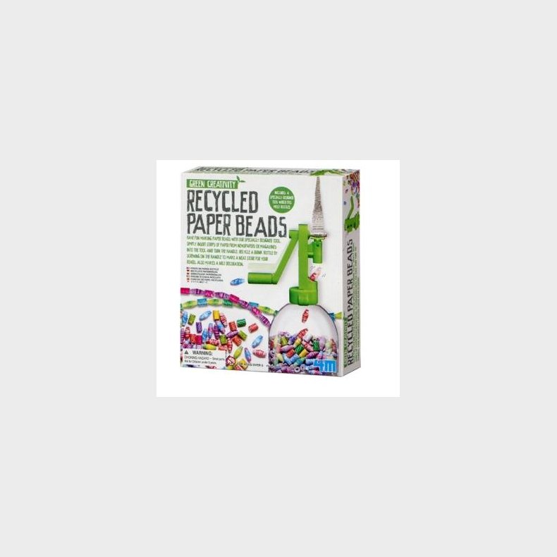 4M | Papirperler - Lav selv af genbrugspapir