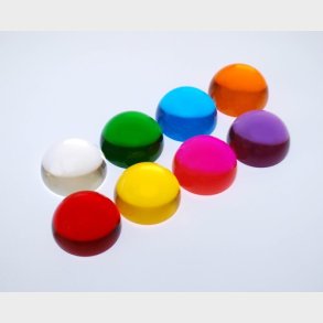 tickit | Sanse halvkugler  Transparente, 8 stk