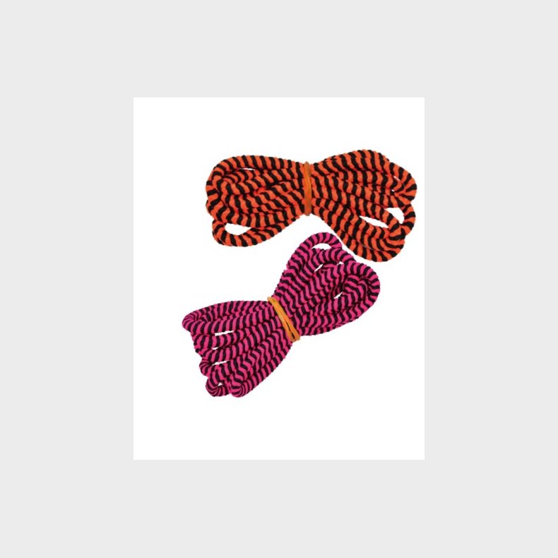 eduplay | Hoppeelastik med sorte striber, 5 meter