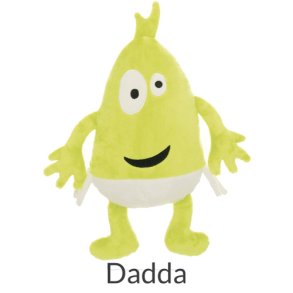 Babblarna | Babblarna sprogtrning Plys - Bamse 25-30 cm Dadda